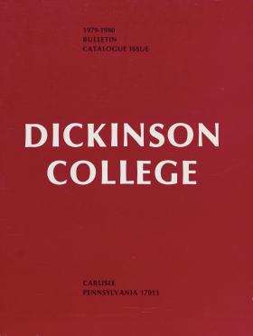 Dickinson College Bulletin, Catalogue Issue, 1979-80