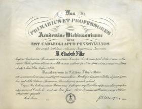 Bachelor of Arts Diploma - M. Filler