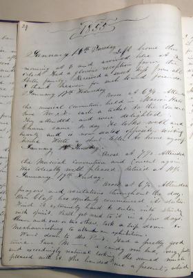 Diary of Horatio Collins King, Spring 1855