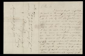 Letter from Joseph Priestley to Aaron Levy