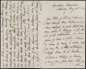 Letter from Lily Macalester to Charles Macalester