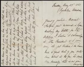 Letter from Lily Macalester to Charles Macalester