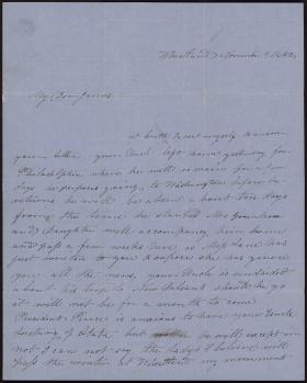 Letter from Hetty Parker to James Henry