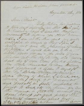 Letter from George Freaner to Christian Humrich