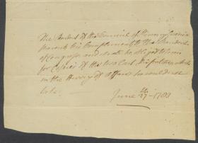 Letter from John Dickinson to Elias Boudinot