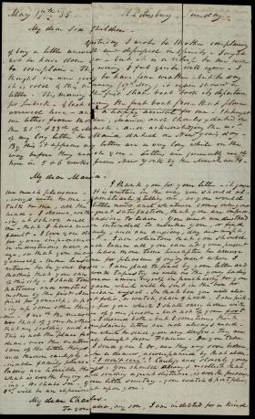 Letter from William Wilkins to His Children