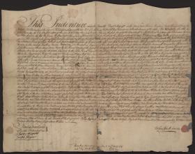 Deed for Land Sold by John Dickinson to William Killen