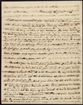Letters from Roger B. Taney and Jane Shaaff to Arthur Shaaff
