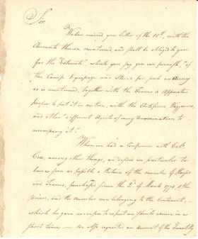 Letters from John Dickinson to Nathanael Greene