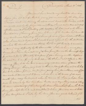 Letter from William Turnbull to Alexander Nisbet