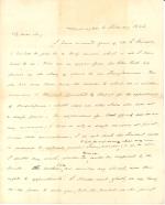 Letter from James Buchanan to Jacob Weidman