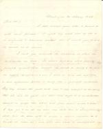 Letter from James Buchanan to Thomas Brice
