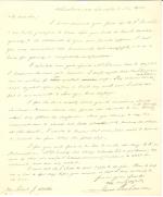 Letter from James Buchanan to Robert J. Walker