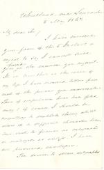 Letter from James Buchanan to Thomas A. Goodman