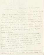 Letter from James Buchanan to Francis W. Pickens