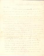 Letter from James Buchanan to David Myerle
