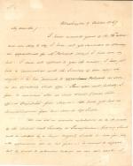 Letter from James Buchanan to M. G. Dale