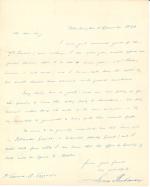 Letters from James Buchanan to Edward D. Gazzam