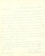 Letters from James Buchanan to Henry Welsh