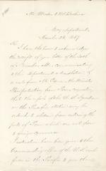 Letter from J. Y. Mason to James Buchanan