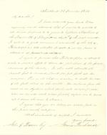Letter from James Buchanan to John G. Brenner