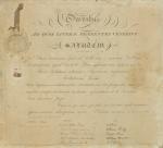 Belles Lettres Society Diploma - William Brown