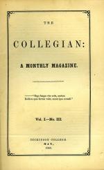 Collegian (Vol. 1, No. 3)