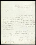 Letter from Richard Rush to George Moore