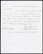Letter from James Buchanan to James Henry