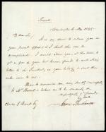 Letter from James Buchanan to Charles Breuil