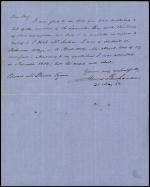 Letter from James Buchanan to Edward McPherson