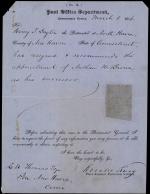 Letter from Horatio Collins King to L. A. Thomas