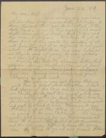 Letter from John Yost to Frank Bell
