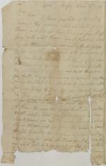 Letter from Stephen Johnes to Lydia Johnes
