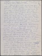 Letter from Josephine Meredith to Josephine Davis