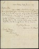 Letter from Spencer Baird to Winfrid Stearns