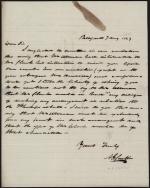 Letter from Andrew Curtin to L. M. Smith