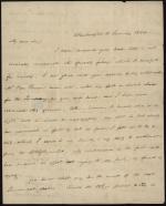 Letter from James Buchanan to Francis Pickens
