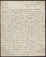 Letter from Thomas Cooper to Nassau William Senior