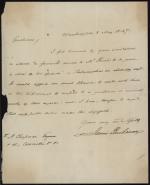 Letter from James Buchanan to Nathaniel Chapman