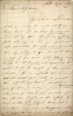 Letter from Joseph Priestley to Anna Aikin
