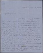 Letter from Hetty Parker to James Henry