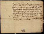 Letter from John Dickinson to William Young