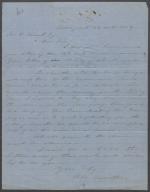 Letter from Andrew Curtin to John Hart