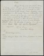 Letter from L. Pierce to C. Ruff (Copy)