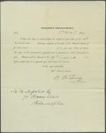 Letter from Roger B. Taney to Matthew Messehert