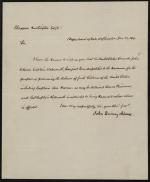 Letter from John Quincy Adams to Ebenezer Huntington