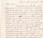 Letter from Edwin Stanton to James Buchanan (Copy)