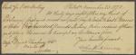 Bill of Exchange from John Dickinson to John Osgood