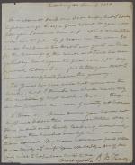 Letter from Roger B. Taney to Anne Taney